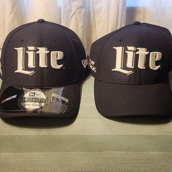 Nascar Miller Lite Brad Keselowski Stretchfit Hat - New - Picture 8 of 8